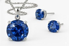 925 Sterling Silver Crystal