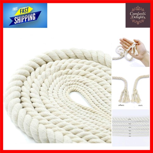 Natural thick cotton macrame - thick,