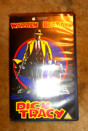 Genuine dick tracy vhs - vhs, big