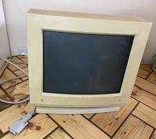 Vintage Apple Macintosh MAC Color Display Computer Screen- Model M1212 Untested