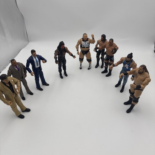 Wrestling figures mixed some - wrestling,