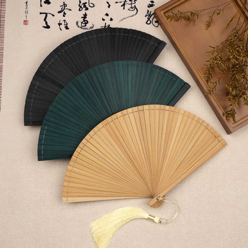 Bamboo hand fan chinese style - chinese,