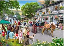 House of Puzzles "Pony Parade"  BIG 500pc Jigsaw Puzzle