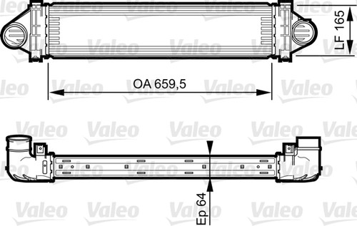 Valeo 818245 intercooler - valeo,
