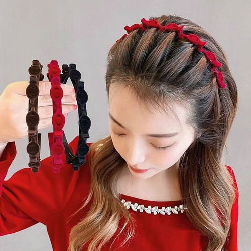 Anti slip braided hair - -slip, tie