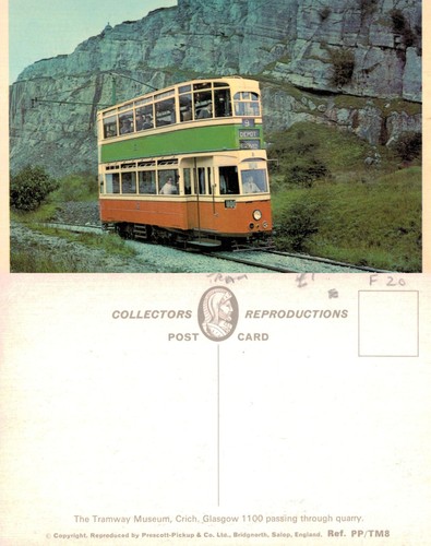 Vintage postcard tramway - vintage,