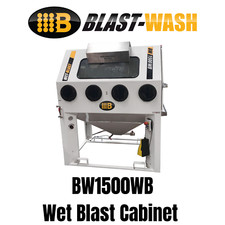Wet blasting aqua vapour sand - vapour,