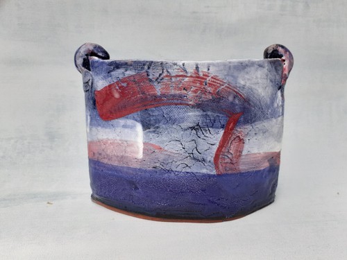 Studio pottery earthenware