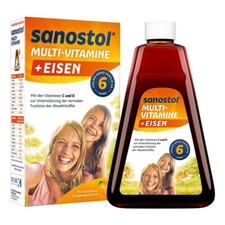 Sanostol Plus Iron Juice, 460
