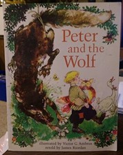Peter and the Wolf-James Riordan, Victor Ambrus