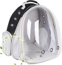 Cat Bubble Backpack Carrier, Back Expandable Clear Pet Bubble Backpack AUCTION