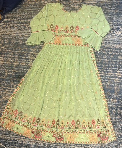 Girls mint green - girls, dress