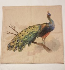 Peacock Cushion Cover 16" x