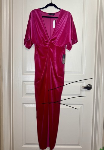 Women twist front slit - front, &