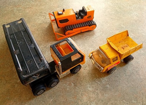 Vintage tonka toy trucks - tonka,