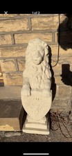 Pair of Lions Heavy Stone