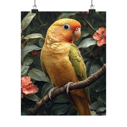 Cinnamon conure parrot - cinnamon, bird
