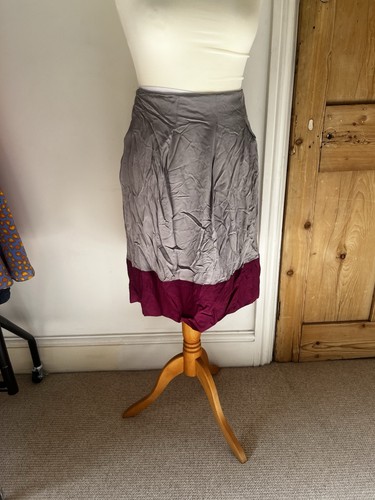 Karen cole grey skirt with - grey,