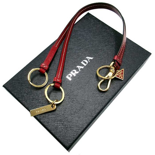 Prada key holder leather - key,
