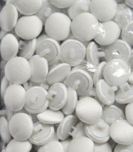 Pretty 20pcs white - white, satin