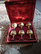 Epns Nice Set Of 6 Small Goblets.