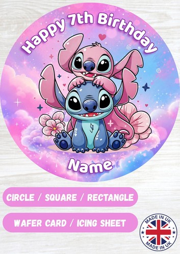 Lilo stitch personalised - &,
