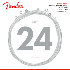 Fender Super 250's Bass VI Nickel 24-100 Bass Guitar Strings