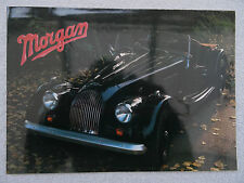 Morgan Sports Car brochure / poster 1988 - 4/4 1600 2 seater, 4 seater, Plus 8. 