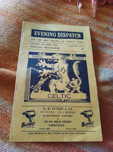 Raith rovers celtic 6th - raith,