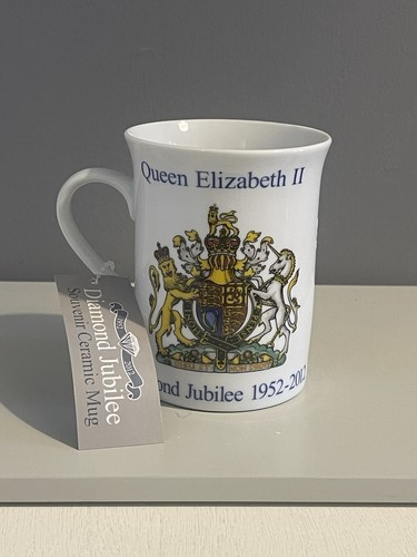 Queen elizabeth mug diamond - ii,