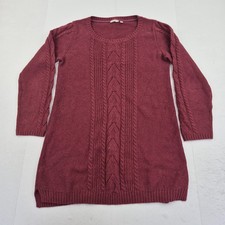 FAT FACE Jumper Dress 14 Red