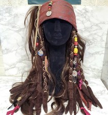 Premium  Handmade Captain Jack Sparrow Wig