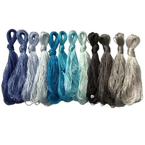 Skeins mulberry silk - silk, floss