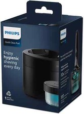Philips Genuine Quick Clean Pod  Electric Shaver Cleaner with Cartridge QCP10/01