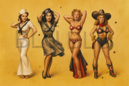 Sailor jerry girls - jerry, 19"