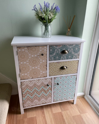 White chest drawers - white,