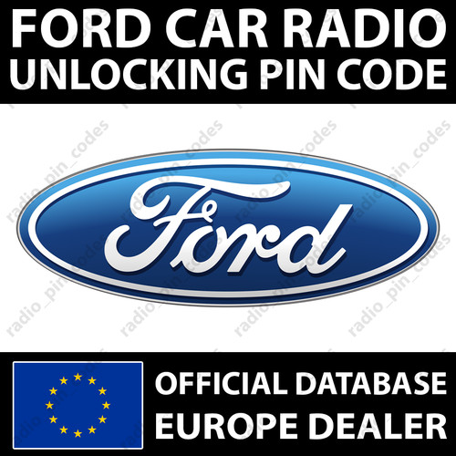 Ford radio pin code series - code,