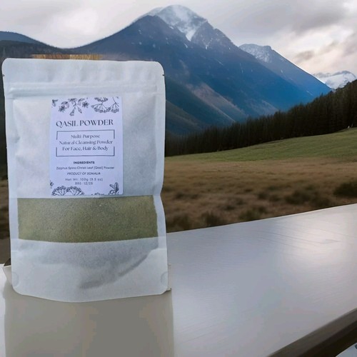 100 natural qasil leaves - qasil,