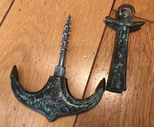 Vintage nautical anchor wine - vintage,
