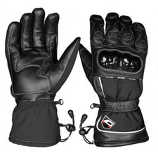 Akito Python  Motorcycle Carbon Knuckle Thermal Touring Waterproof Bike Glove -T