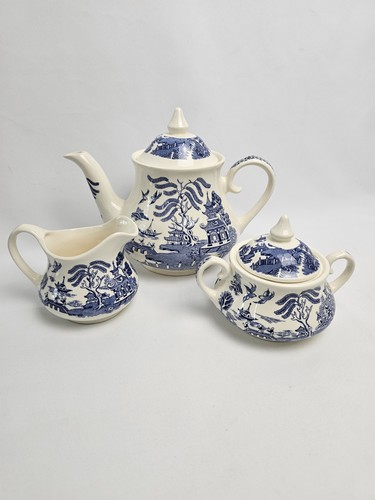 Vintage old willow english - old,