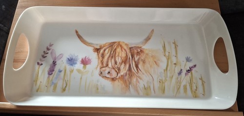 Melamine highland cow sandwich - cow,