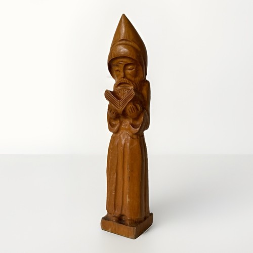 Vintage hand carved wooden - hand,
