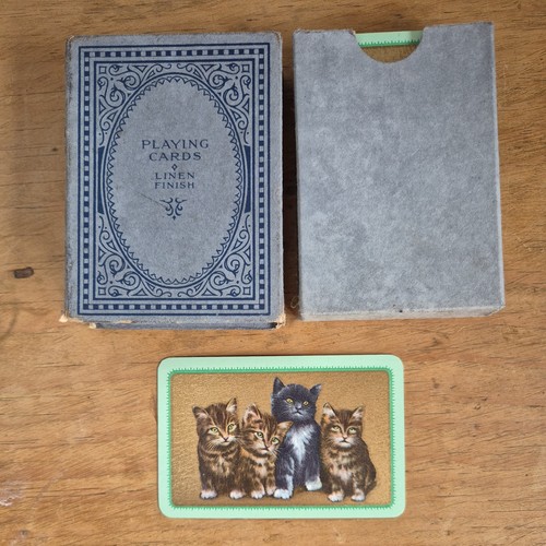 Vintage playing cards - vintage,