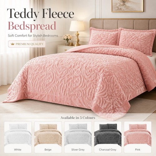 Large velvet quilted - large, bedspread