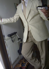 Vintage  C 38 40 R Cream Ivory