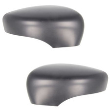 Wing Mirror Cover Cap Casing Black For Nissan Micra Pair Left & Right