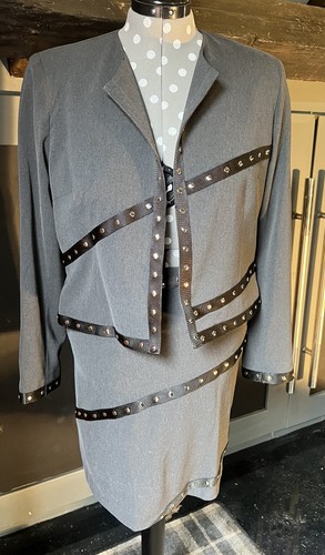 Designer suit italian biker - suit,