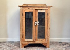 Rustic Pine Glazed Cabinet