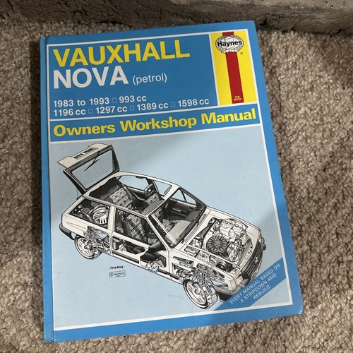 Haynes manual vauxhall - haynes,